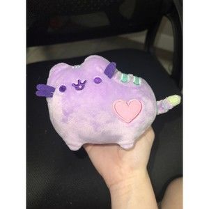 Pastel mini pusheen plush purple